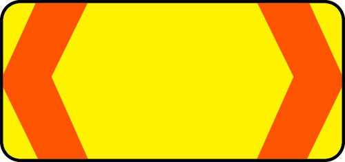 Caution Yellow & Orange