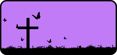 Cross Flutter Purple