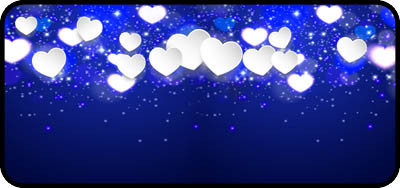 Heart Sparkle Blue