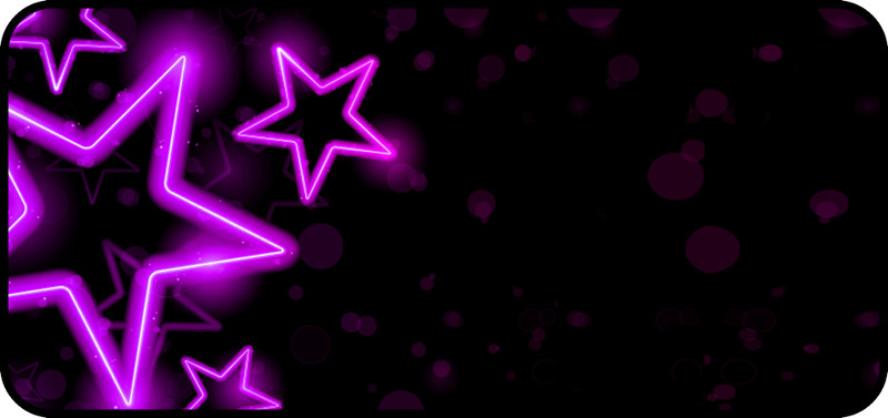 Glowing Purple