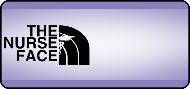 (NEW) TNF purple