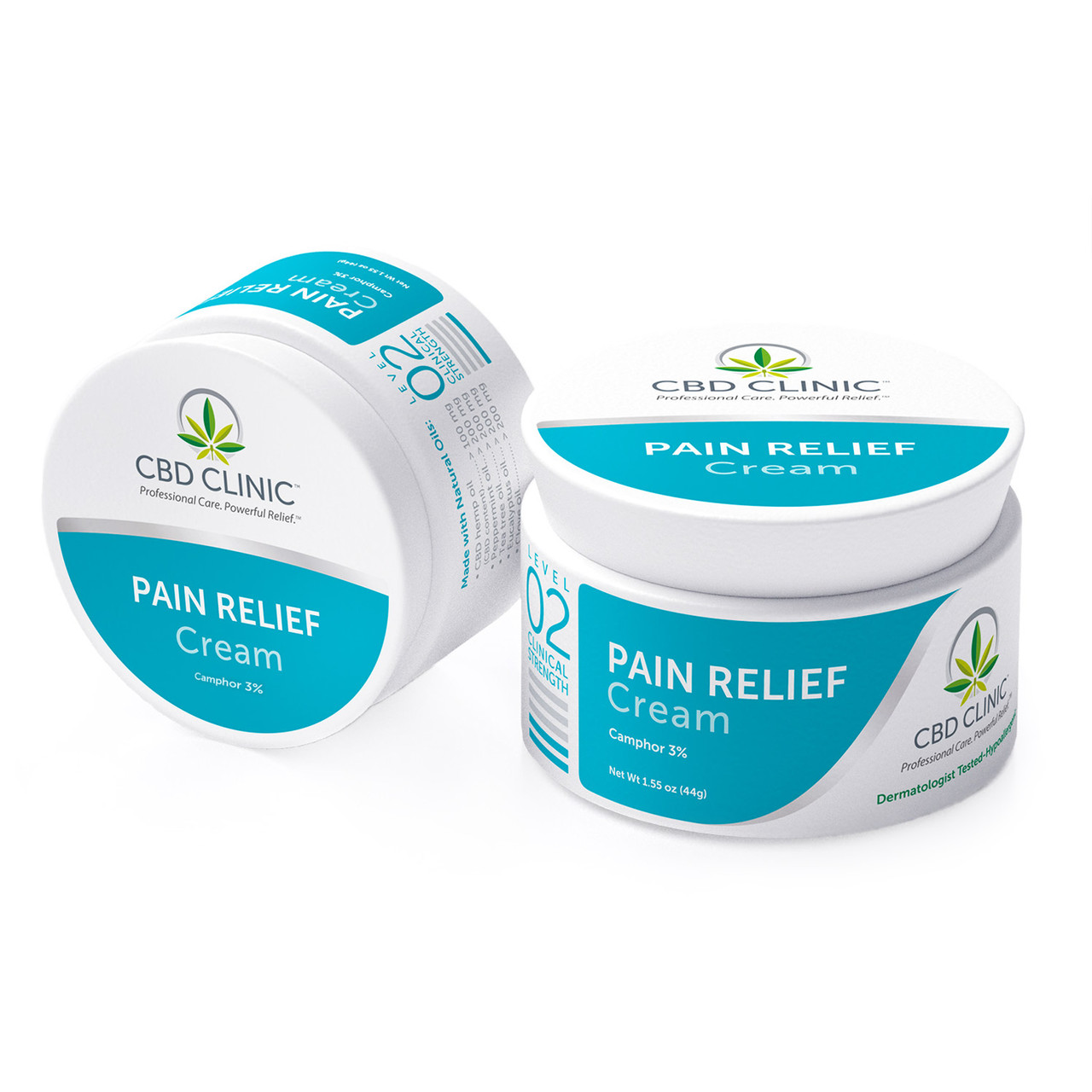CBD CLINIC™ Level 2 Pain Relief Cream | My CBD Solution