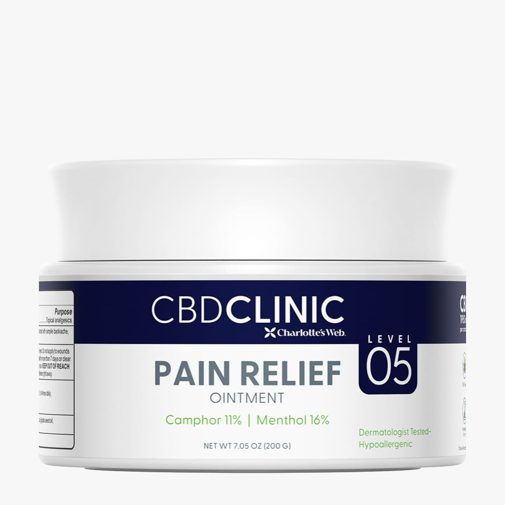 CBD CLINIC™ Level 5 Pain Relief Ointment | My CBD Solution