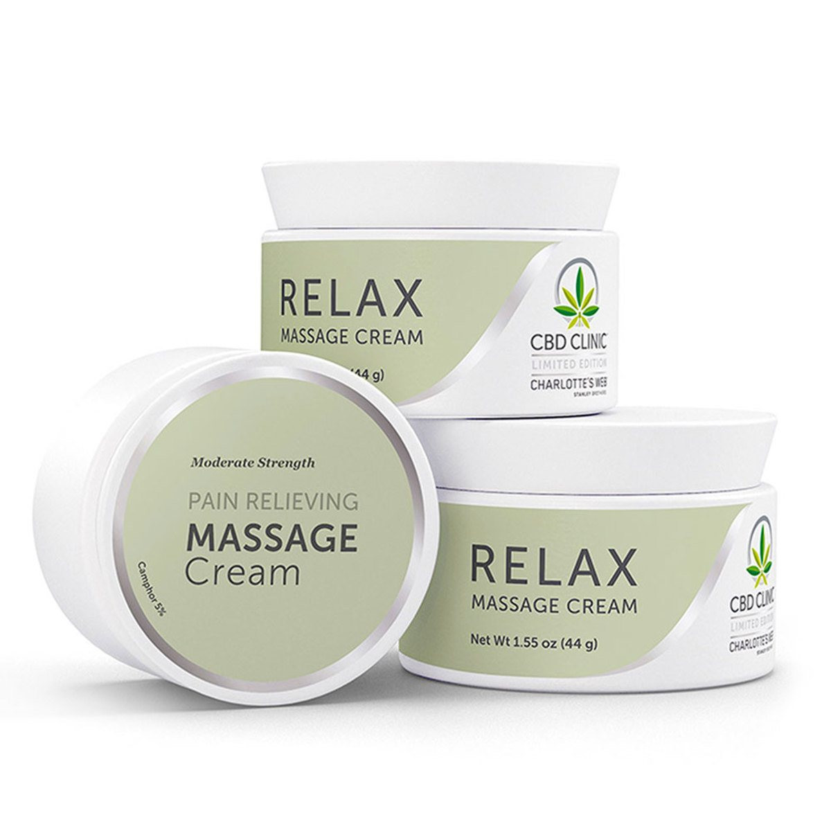 CBD CLINIC™ Relax Massage Cream My CBD Solution