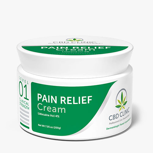 CBD CLINIC™ Level 2 Pain Relief Cream | My CBD Solution
