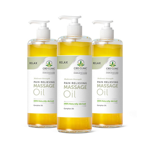 CBD CLINIC™ Relax Massage Oil | My CBD Solution
