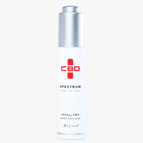 Spectrum CBD oil tincture - 3,000 mg