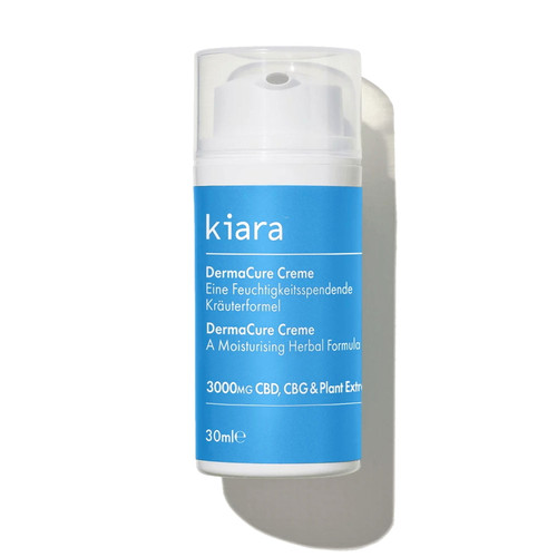 Kiara Naturals DermaCure CBD Cream - 30ml container
