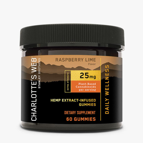 60 count container of Charlotte's Web Daily Wellness Gummies 60 count container of Charlotte's Web Daily Wellness Gummies