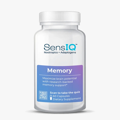 60 count bottle SensIQ Memory Capsules