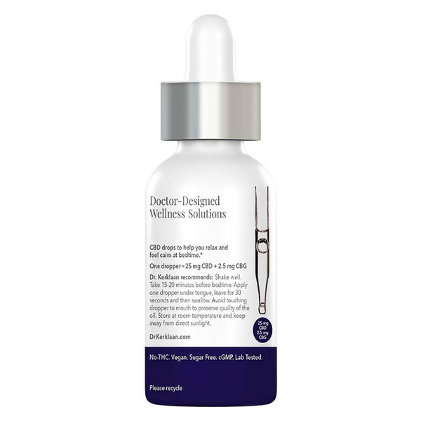 Dr. Kerklaan Therapeutics CBD Sleep Drops - 29ml bottle Dr. Kerklaan Therapeutics CBD Sleep Drops - 29ml bottle