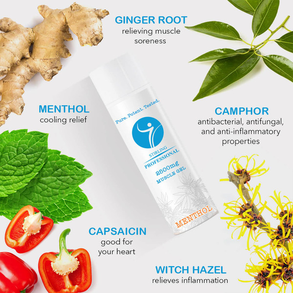 Stirling Professional CBD Muscle Relief Gel