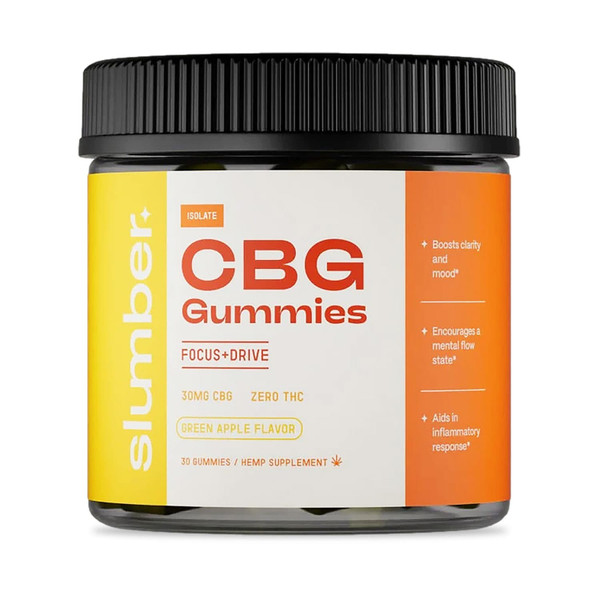 30 count bottle of Slumber Extra Strength CBG Gummies