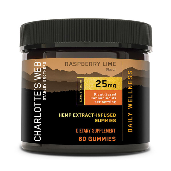 60 count container of Charlotte's Web Daily Wellness Gummies 60 count container of Charlotte's Web Daily Wellness Gummies