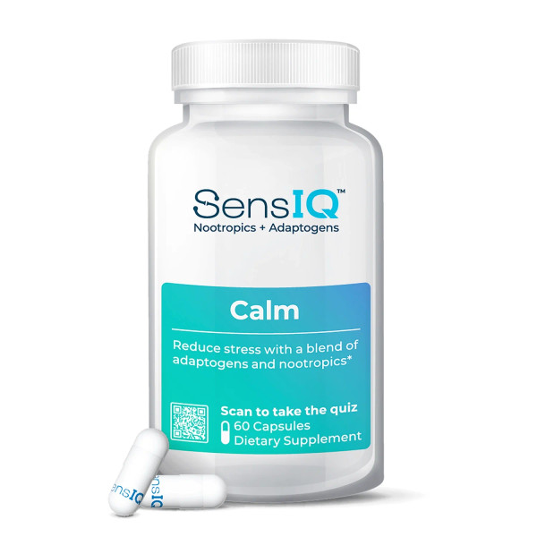 60 count bottle SensIQ Calm Capsules