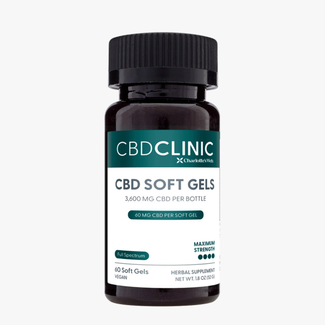 Full-Spectrum CBD Soft Gels