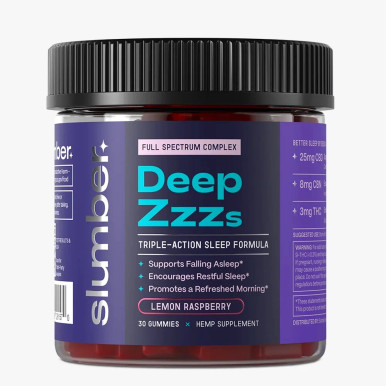 Slumber Deep Zzzs Sleep Gummies | My CBD Solution