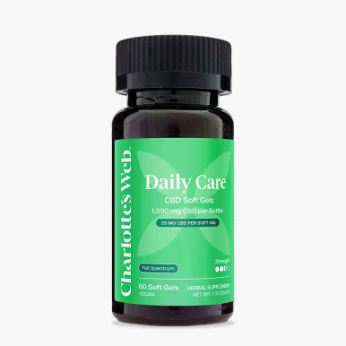 Charlotte's Web Daily Care CBD Soft Gels | My CBD Solution