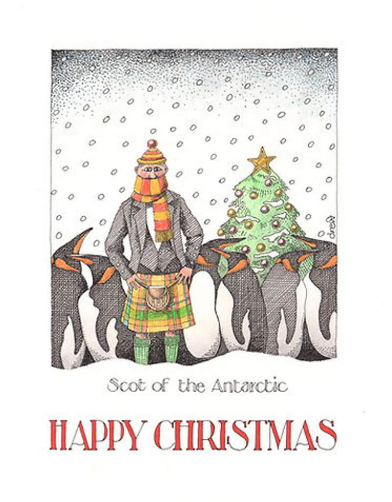Christmas Card - Scot Of Antarctic