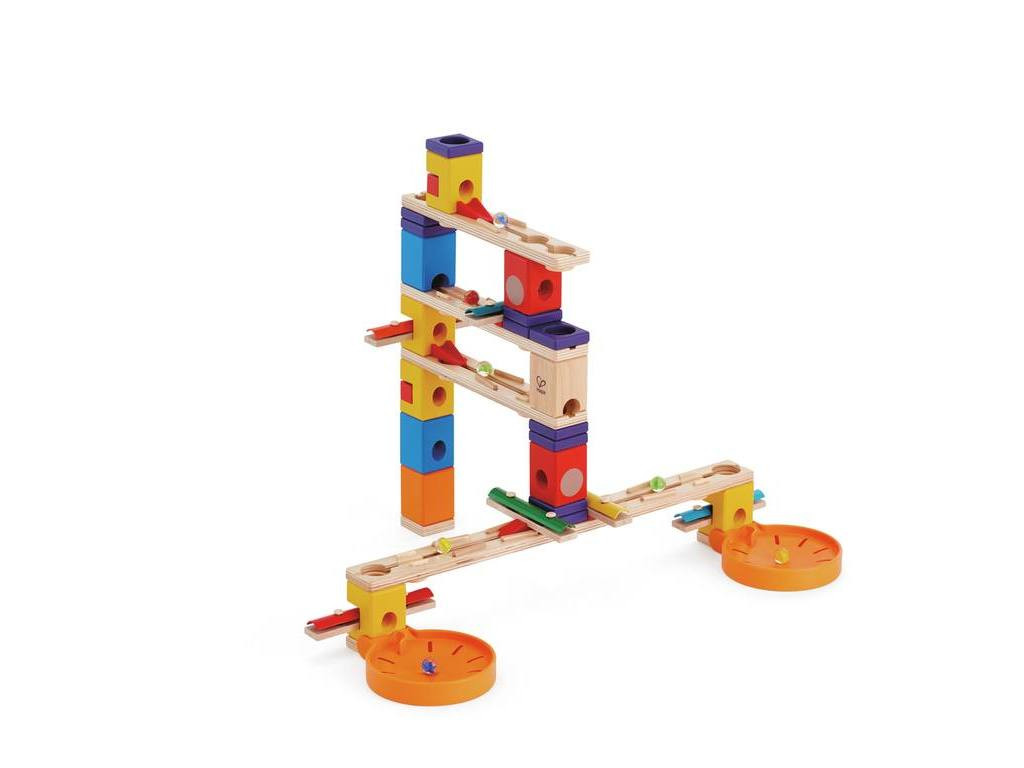 Quadrilla Music Motion Wooden Marble Run