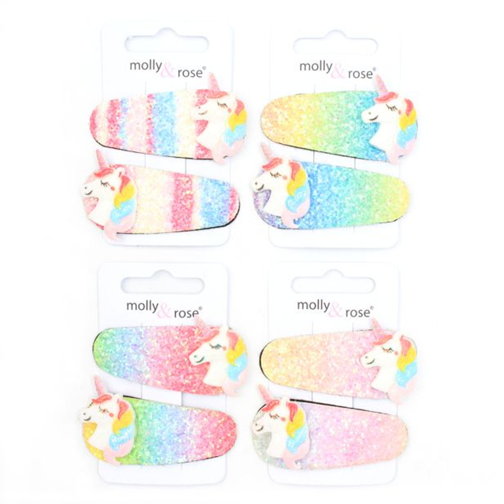 Unicorn Motif Glitter Sleepies