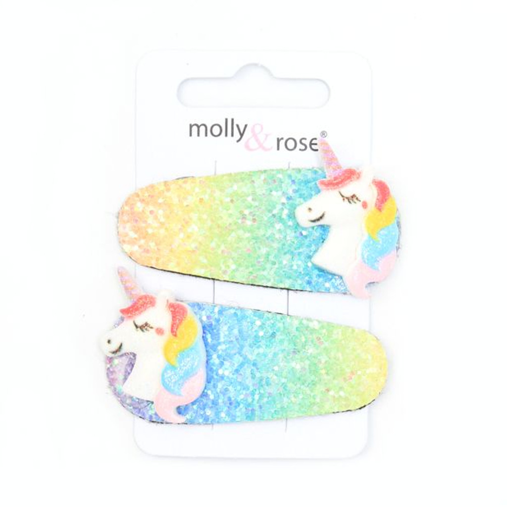 Unicorn Motif Glitter Sleepies