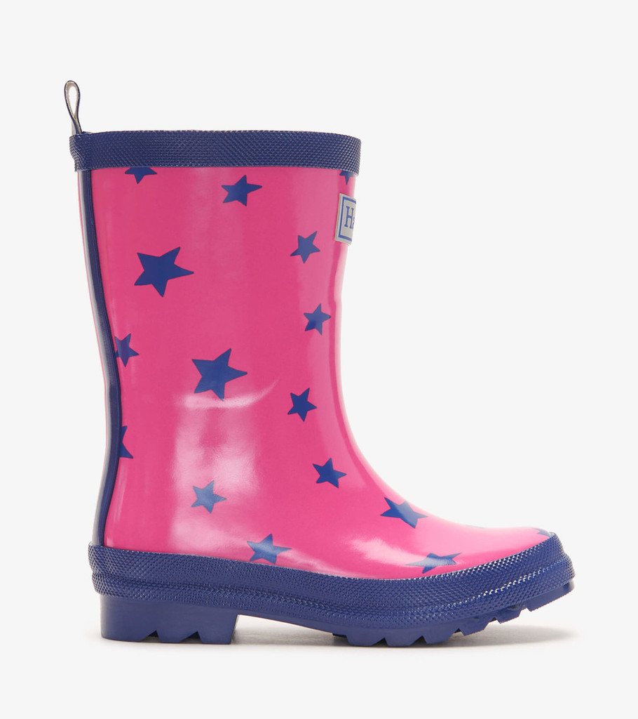 Glitter Stars Shiny Rain Boots
