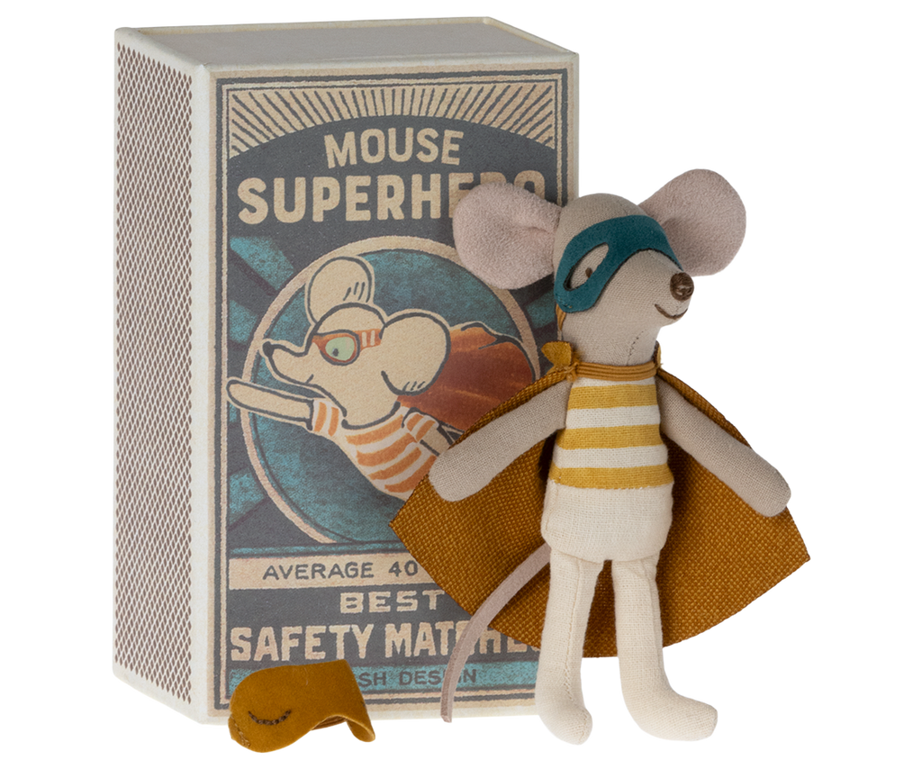 Super Hero Mouse - Little Brother In Matchbox