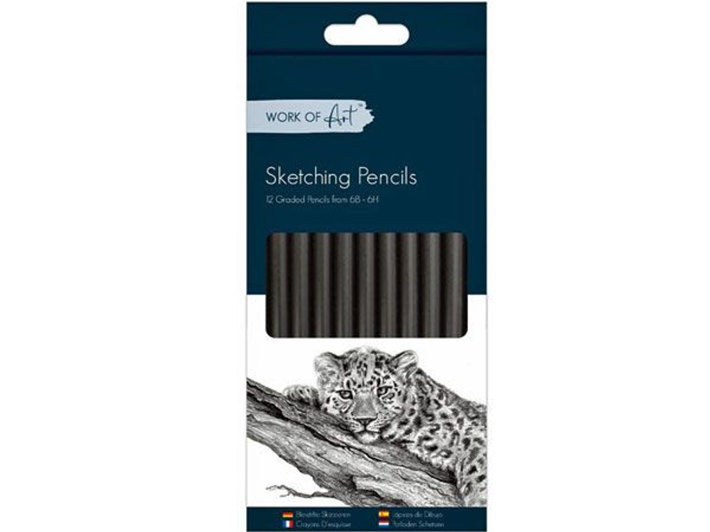 Sketching Pencils - 12 Pack