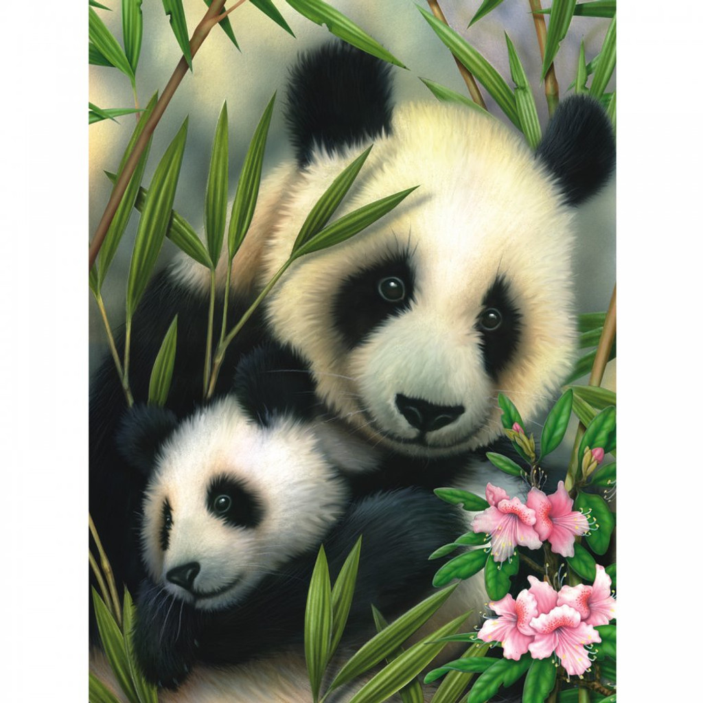Paint By Numbers - Panda And Baby