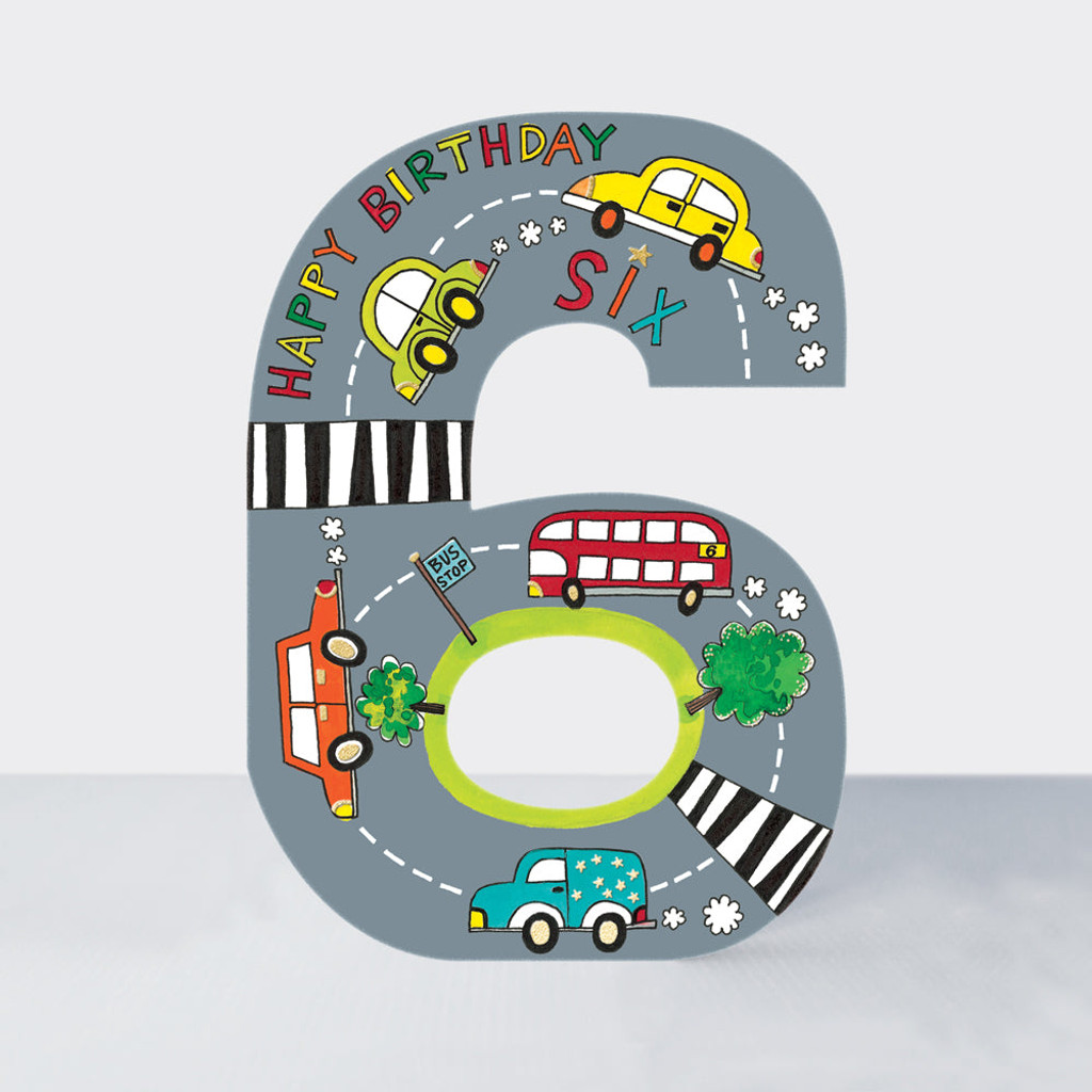 Age 6 Cars on Road COOKIE12