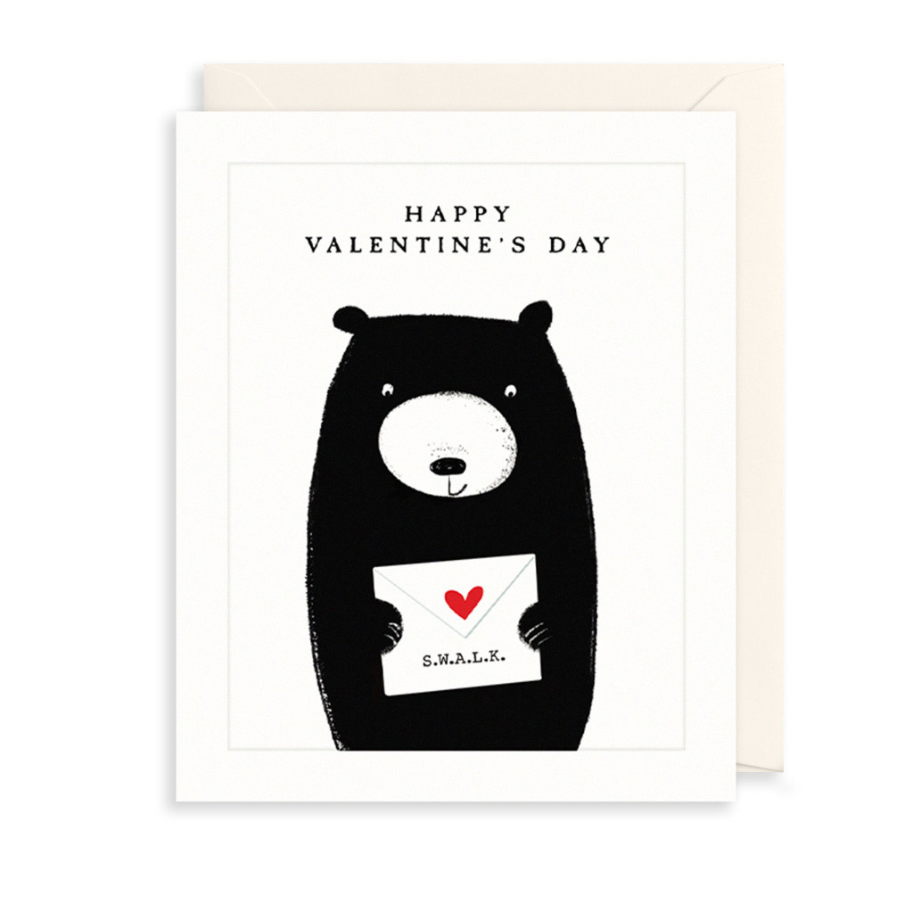 Loving Kiss Valentine's Day Card BEV01A