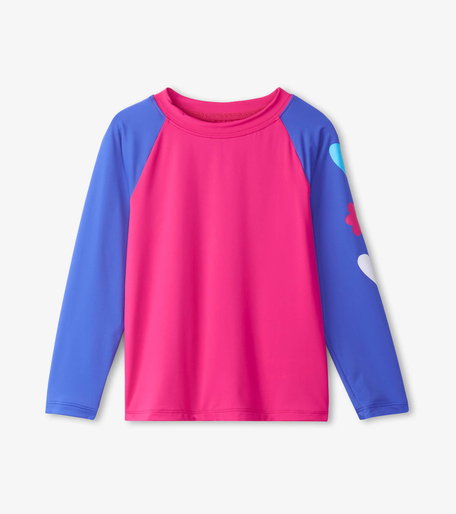 Fuschia Purple Long Sleeve Rashguard