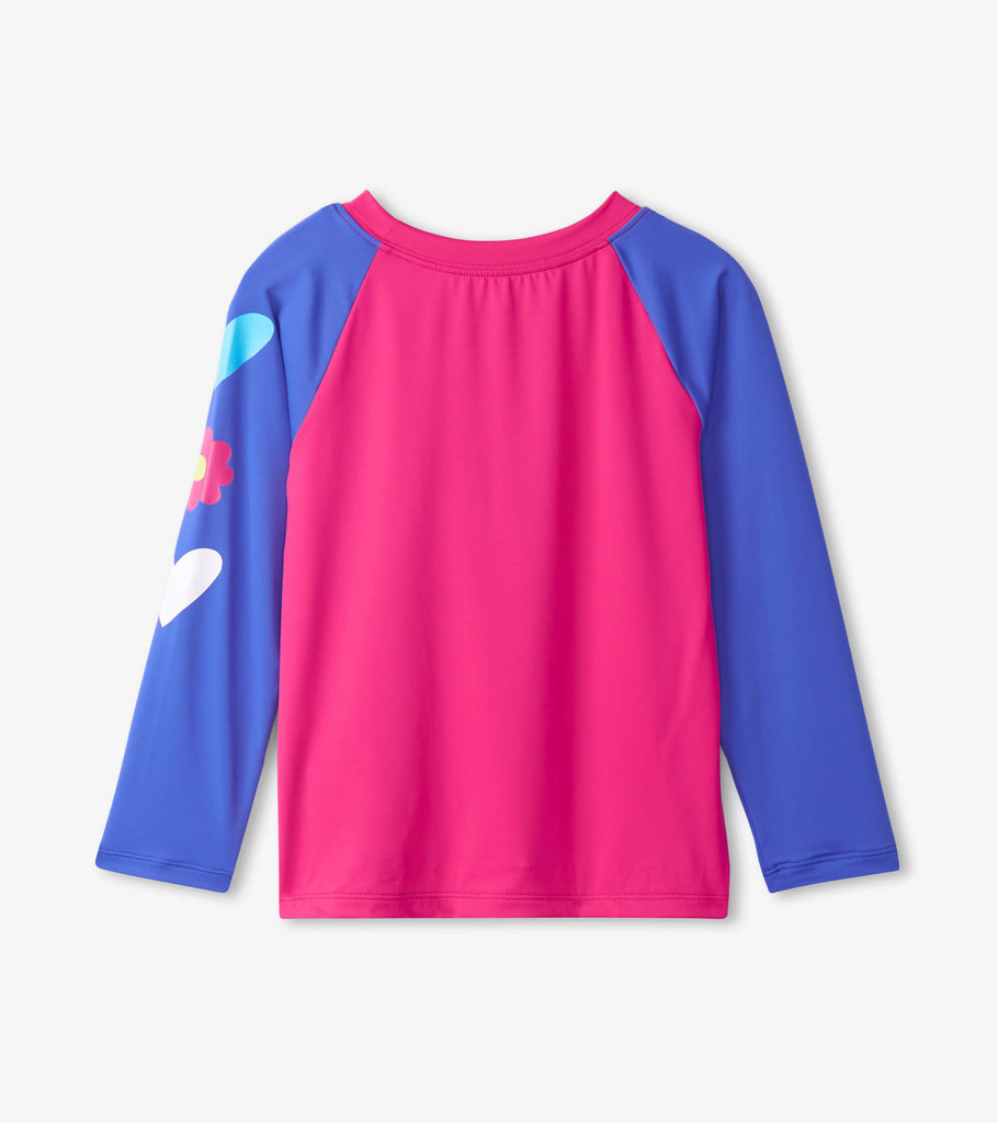 Fuschia Purple Long Sleeve Rashguard