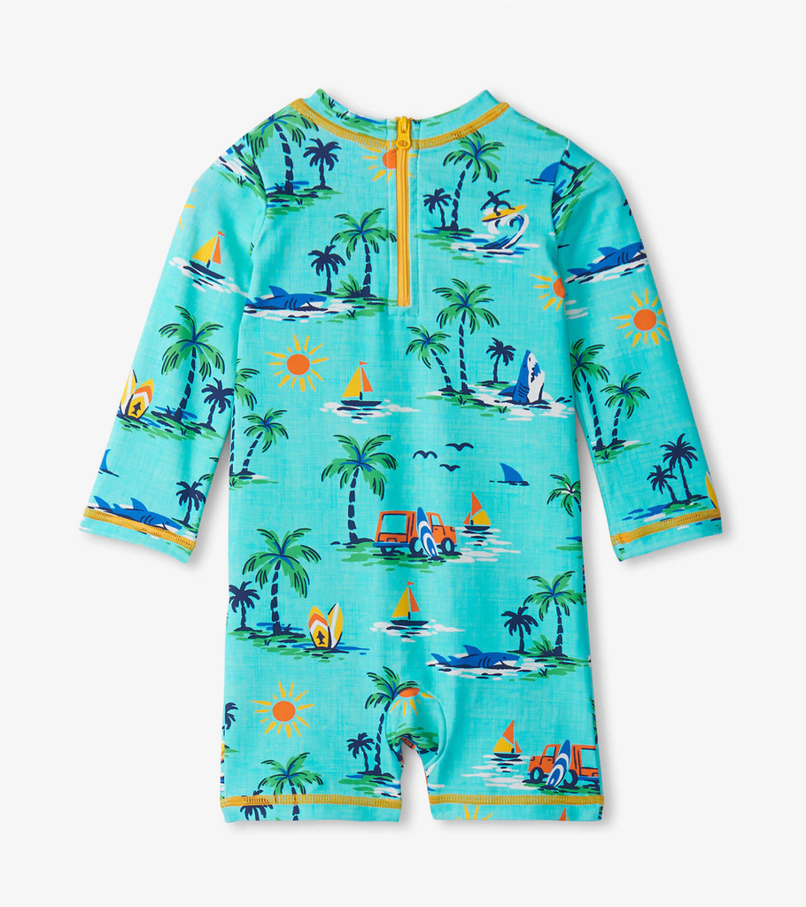 Vintage Holiday One-Piece Rashguard