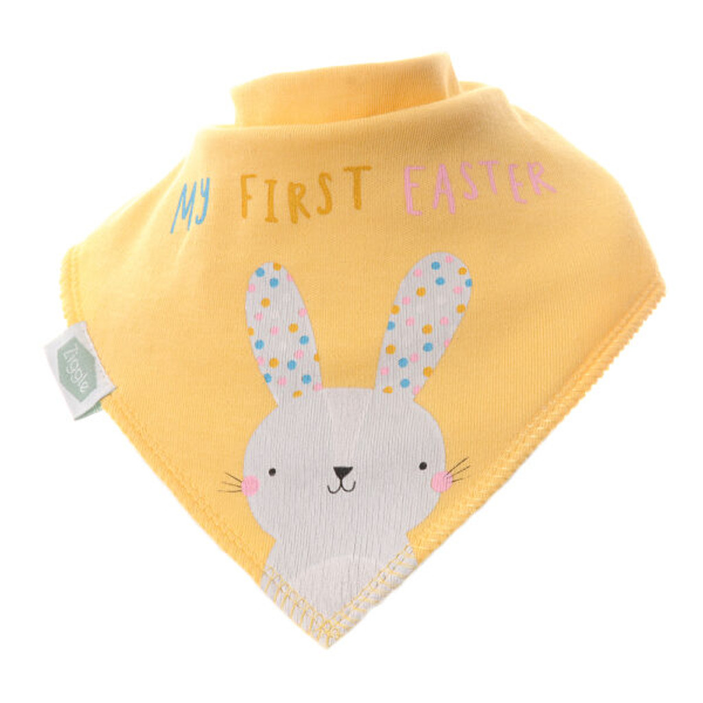 My First Easter Bunny Dribble Bib