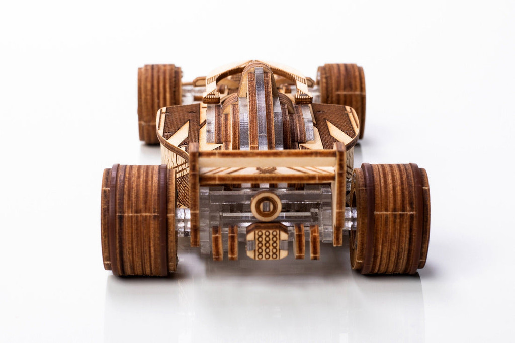 Racer V3. Racing Car Mechanical Model 3D Puzzle