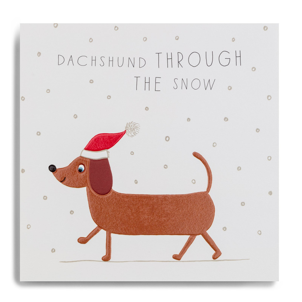 Dachshund Through The Snow FYX14