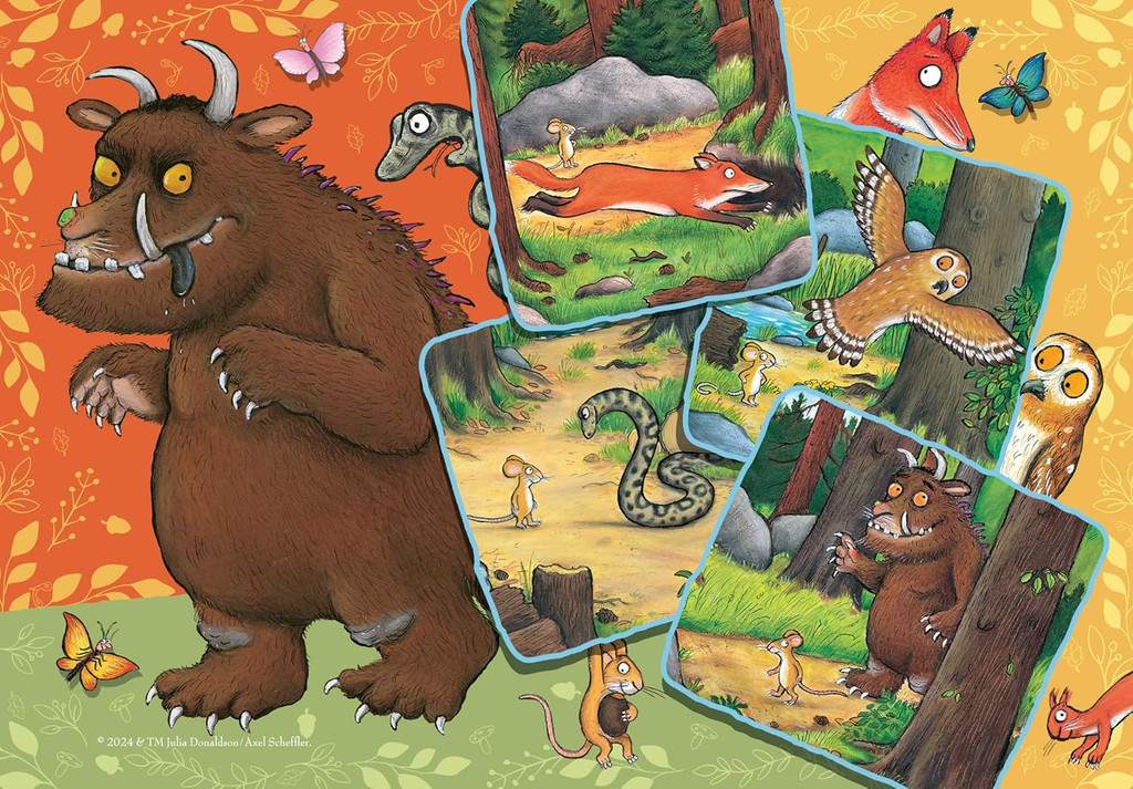 The Gruffalo - 24 Pieces Puzzle (2pk)