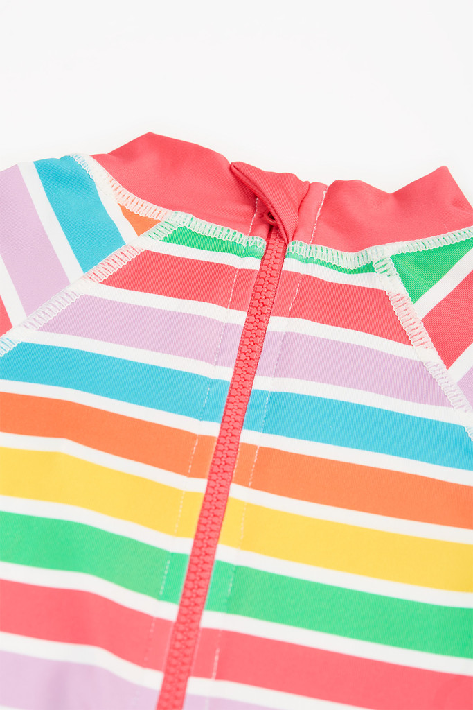 Little Sun Safe Suit - Summer Stripe/Daisy