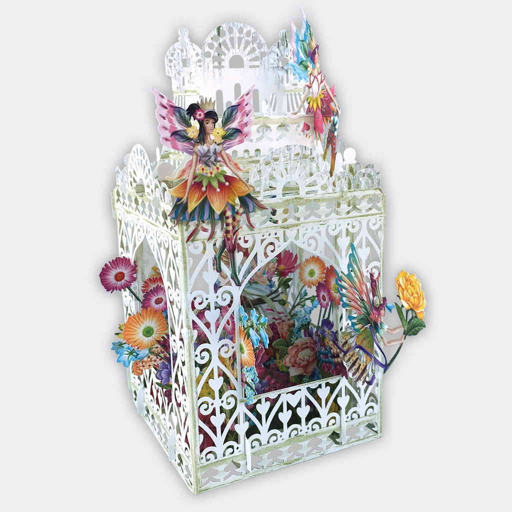 Flower Fairies - 3D Pop Up Greetings Card 3D017