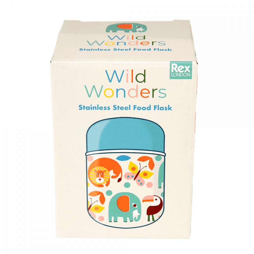 Stainless Steel Food Flask (280 ml) - Wild Wonders