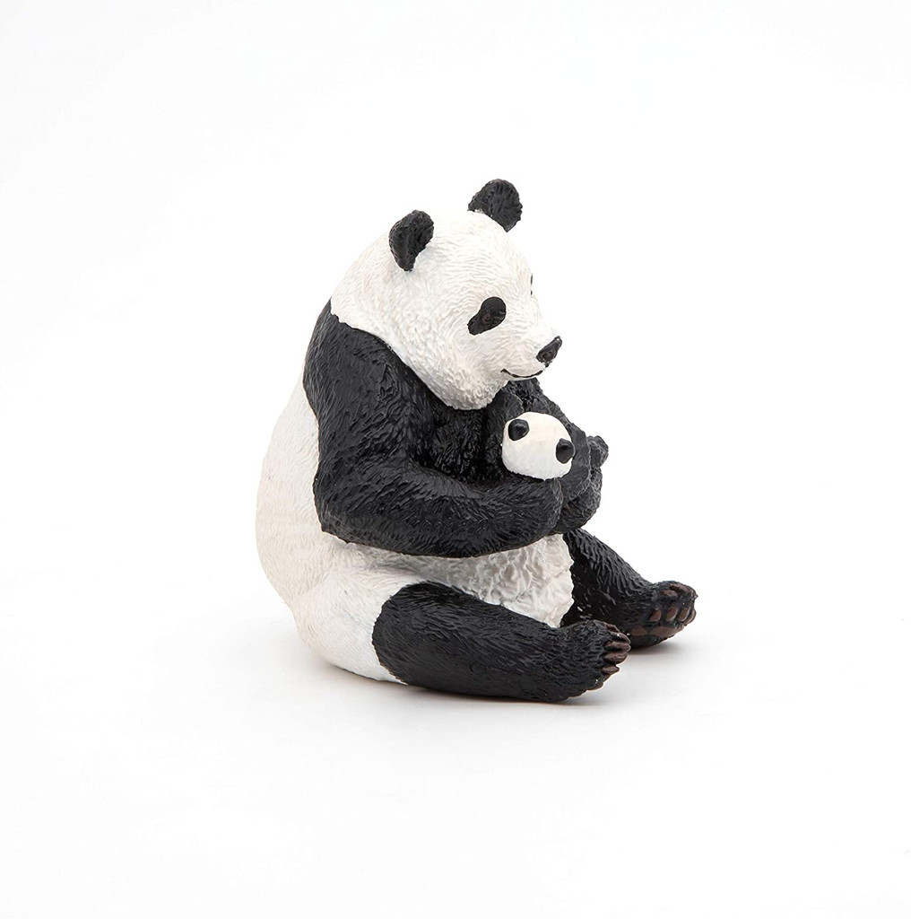 Sitting Panda And Baby - Papo