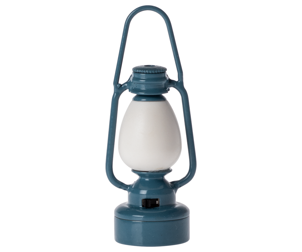 Vintage lantern Mouse - Blue