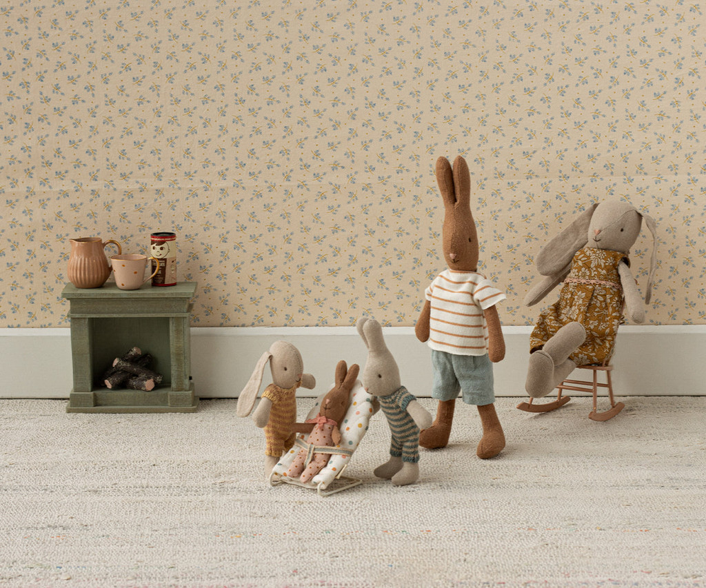 Maileg Babysitter For Mouse Baby - Multi dots