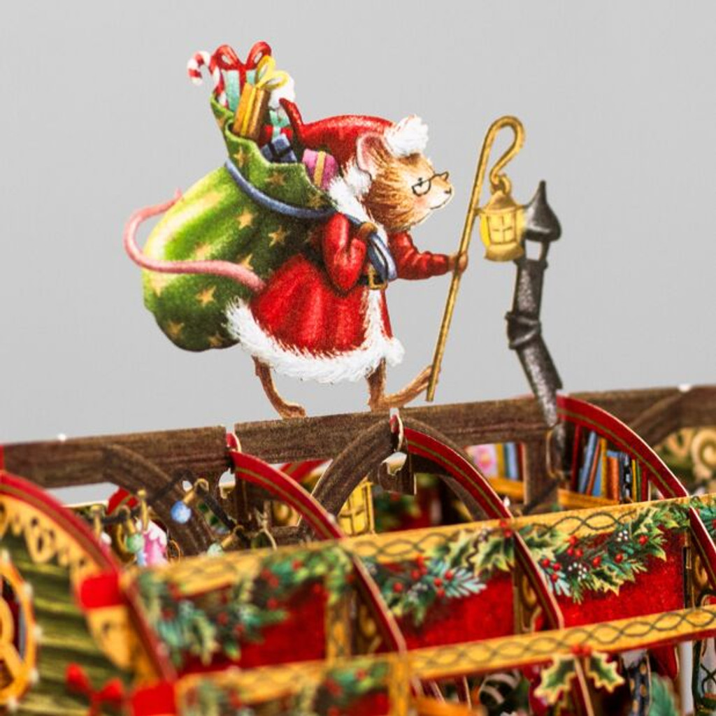 Christmas Caravan - 3D Christmas Card X3D034