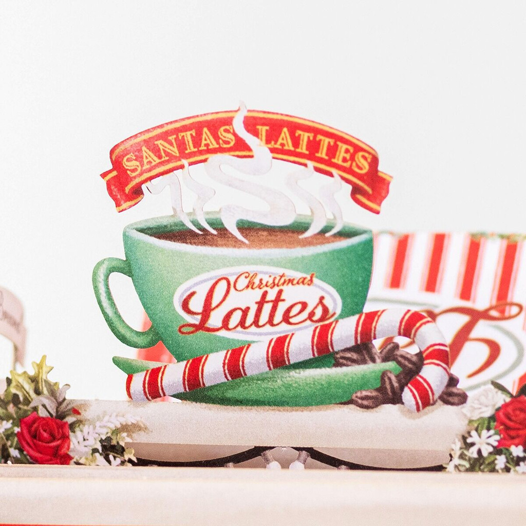 Christmas Coffee - 3D Christmas Card X3D041