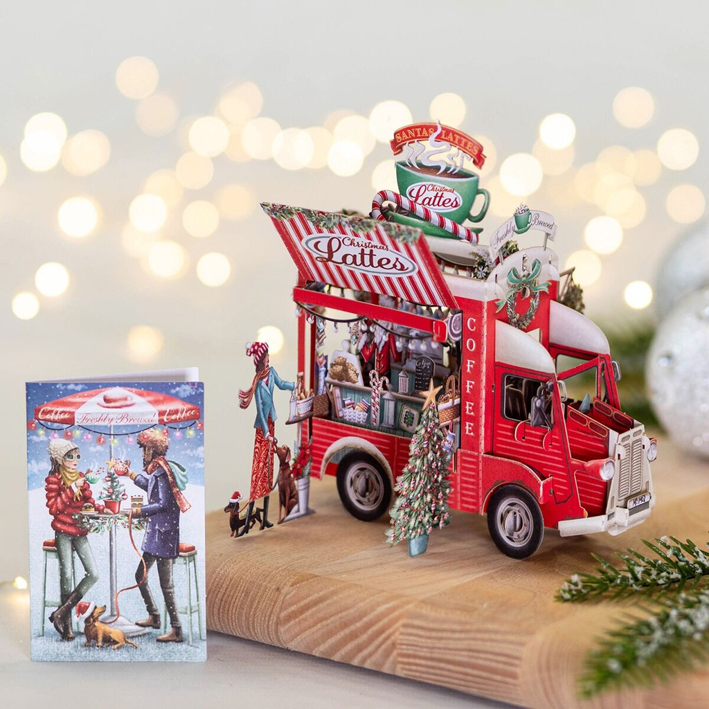 Christmas Coffee - 3D Christmas Card X3D041
