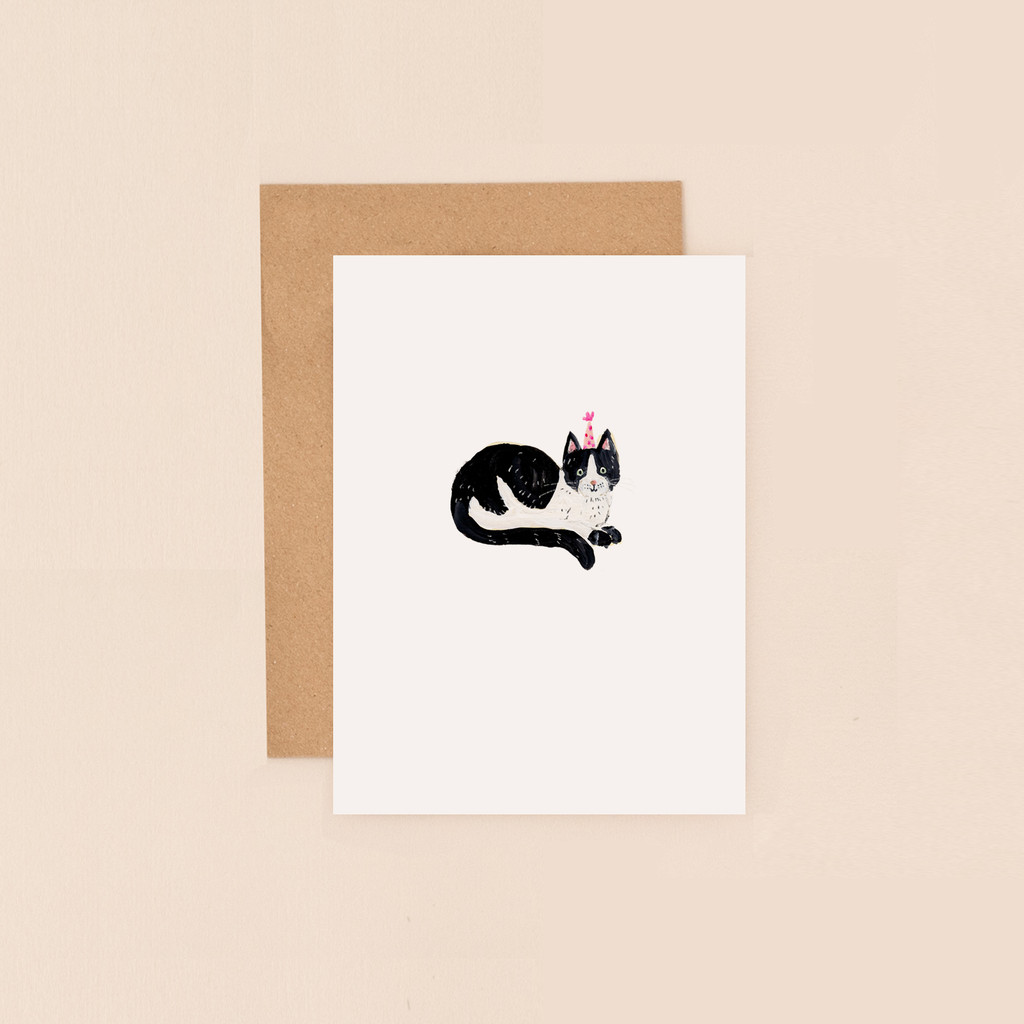 Black and White Cat BIJ56