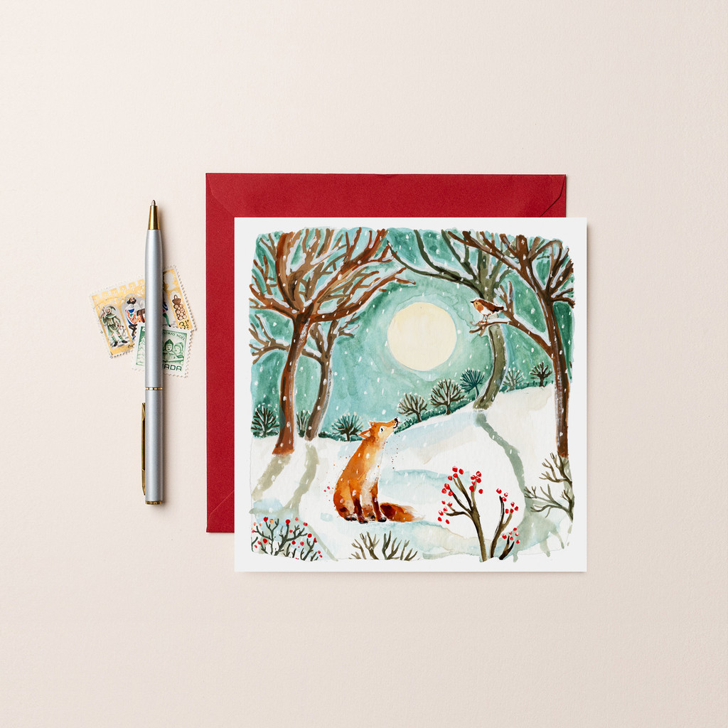 Fox and Moon Blank XMB03